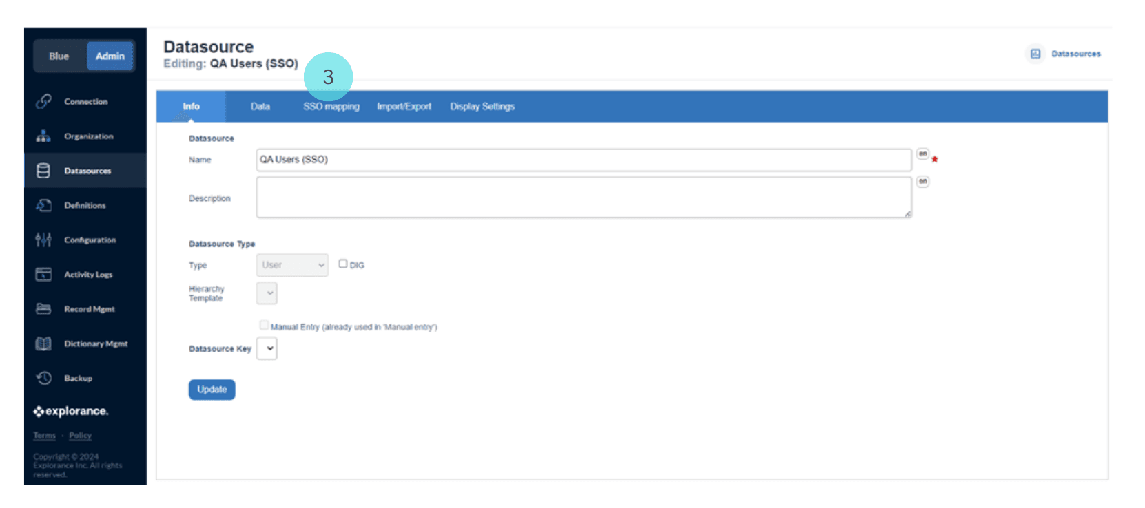 Edit a datasource