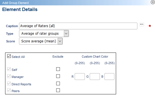 Add group element