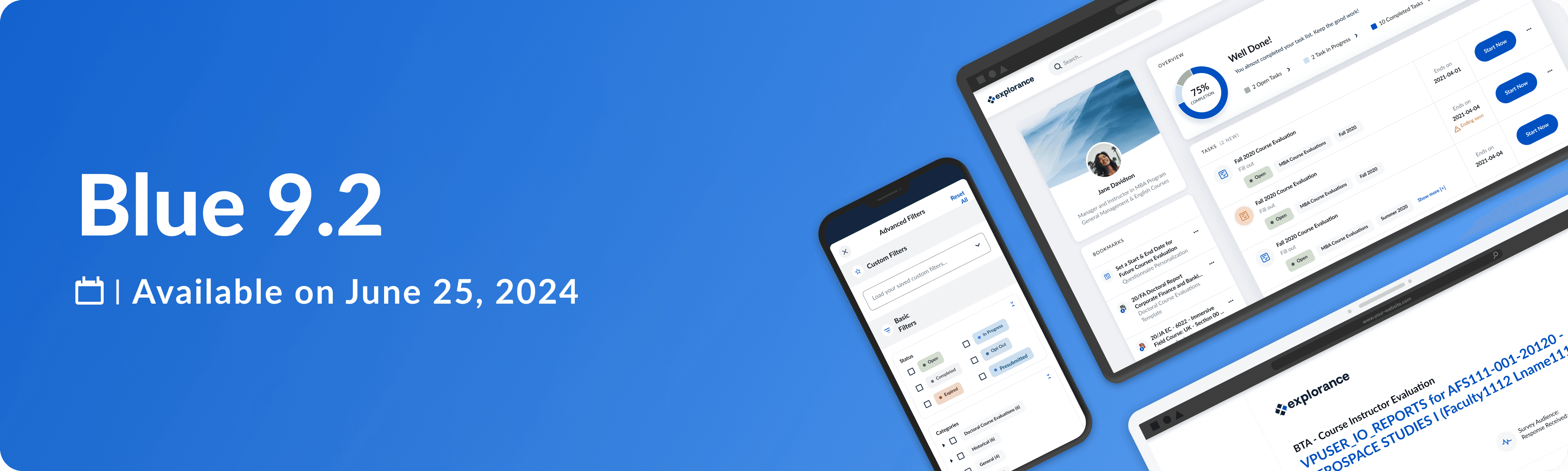 Blue 9.2 coming soon banner