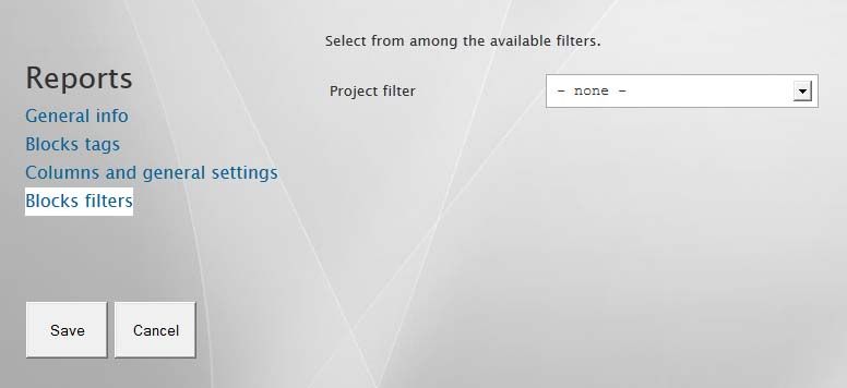Block filters