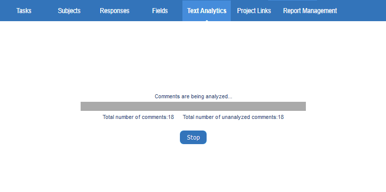Comments are Being Analyzed