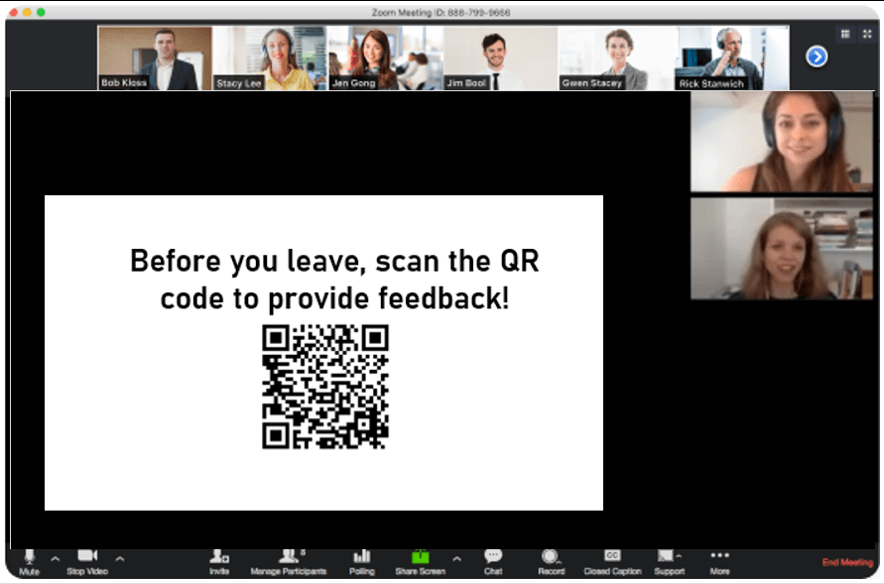 qr code in session