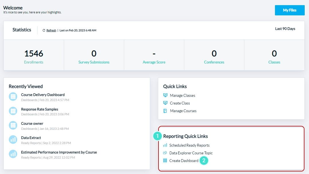 reporting-quick-link-create-db