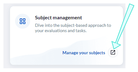 Subject management launcher