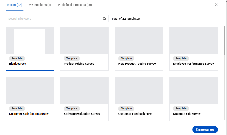 survey types-recent-my-templates-predefined-templates.png