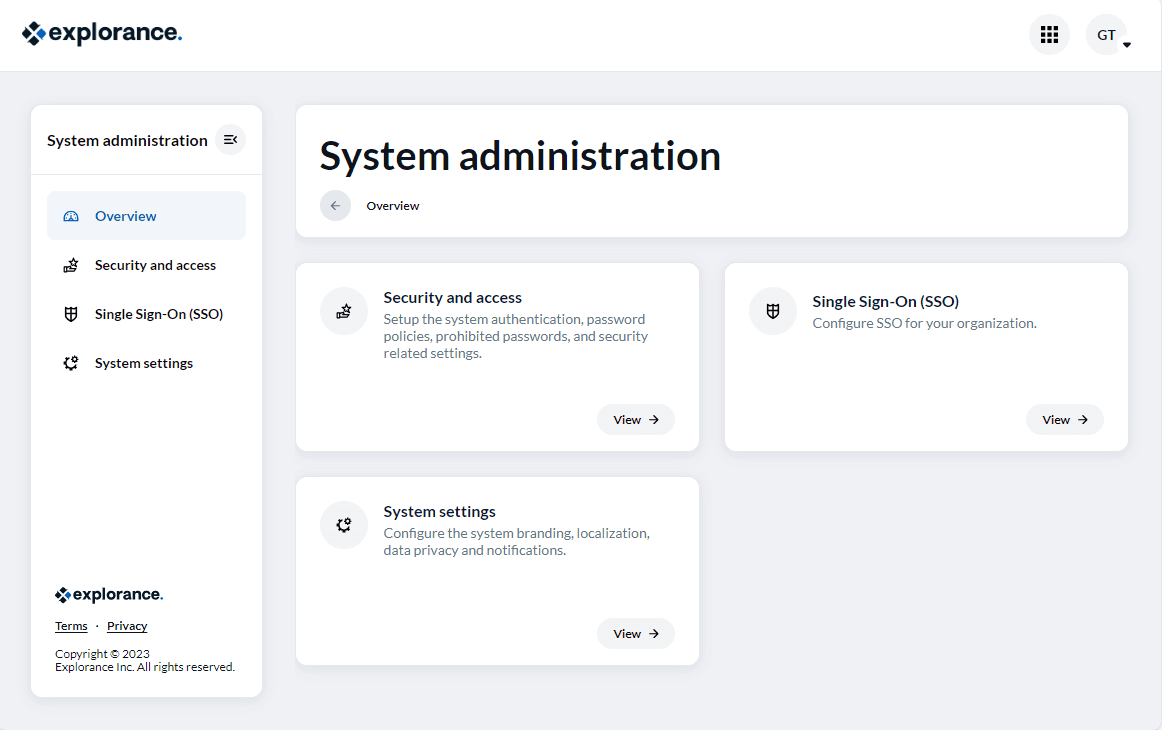 Blue 9 System Administration