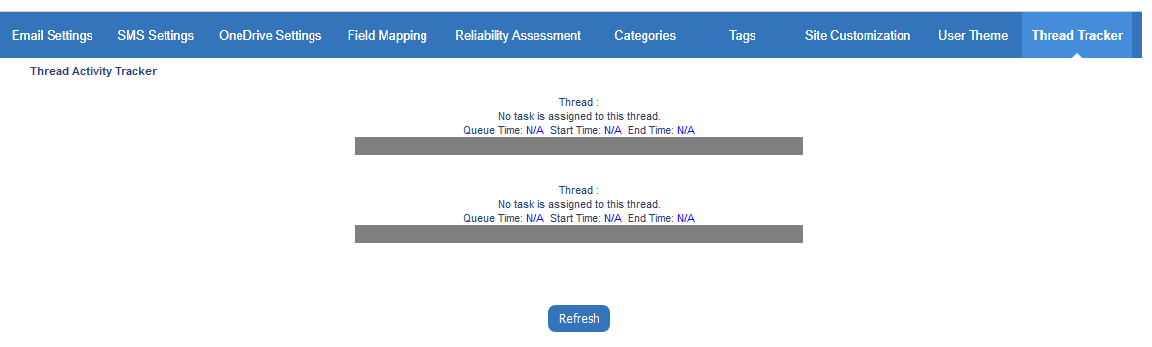 Blue thread tracker